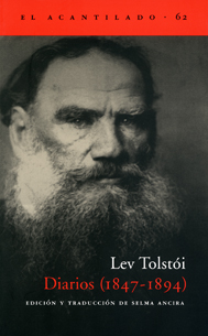 Lev Tolstói Diarios Acantilado